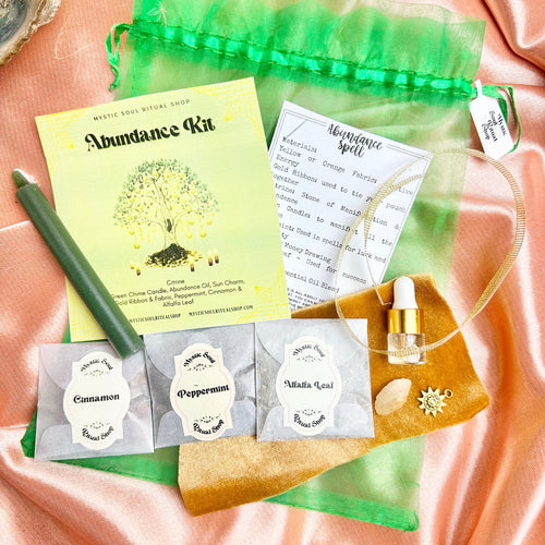Abundance Prosperity Money Spell Ritual Kit | Spell kit | Wiccan Center