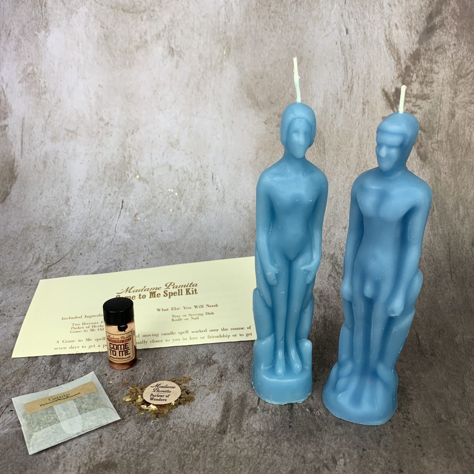 Come to Me Candle Spell Kit Human/Male - Attract Love & Passion | Candle Spell Kit | Wiccan Center