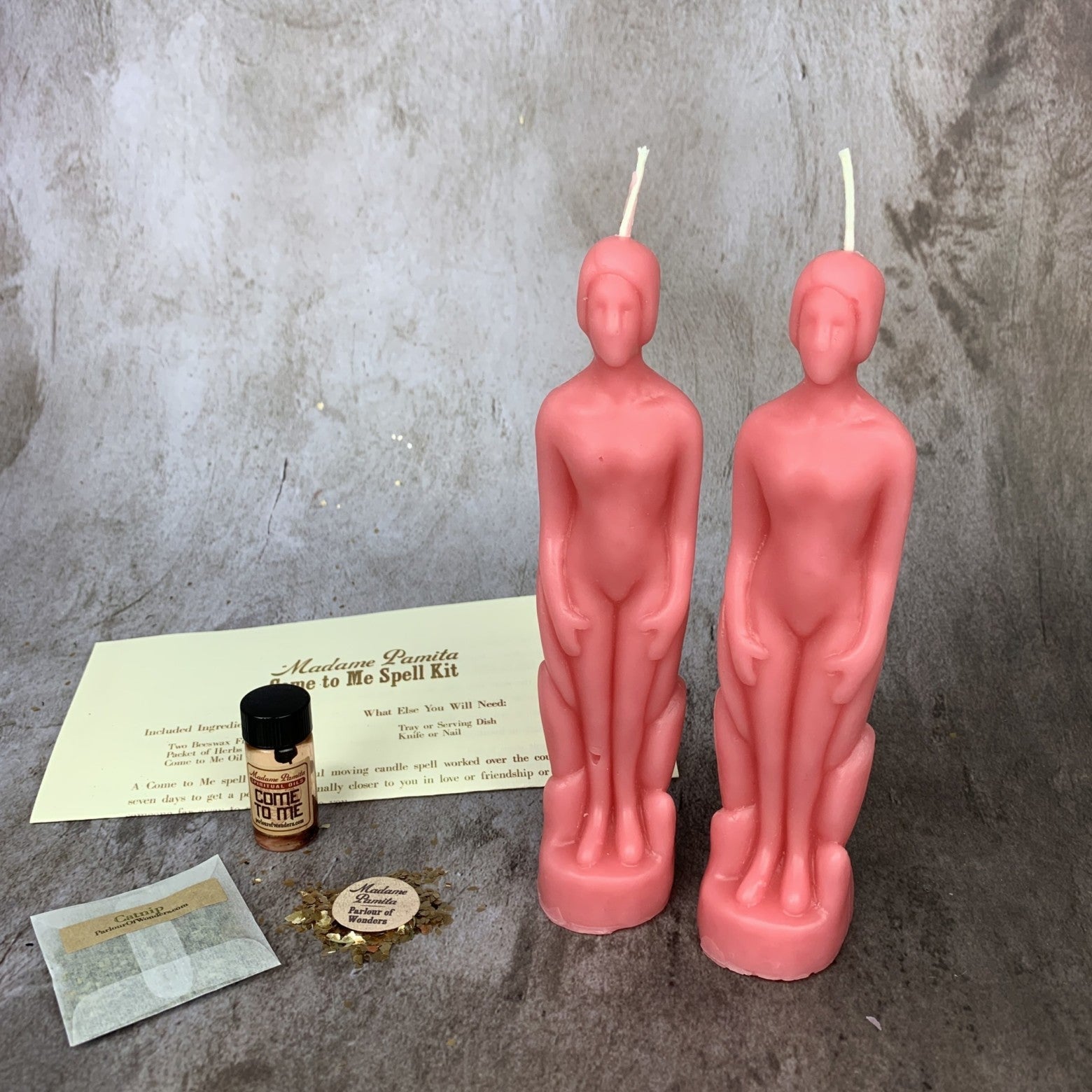 Come to Me Candle Spell Kit Human/Human - Attract Love & Passion | Candle Spell Kit | Wiccan Center