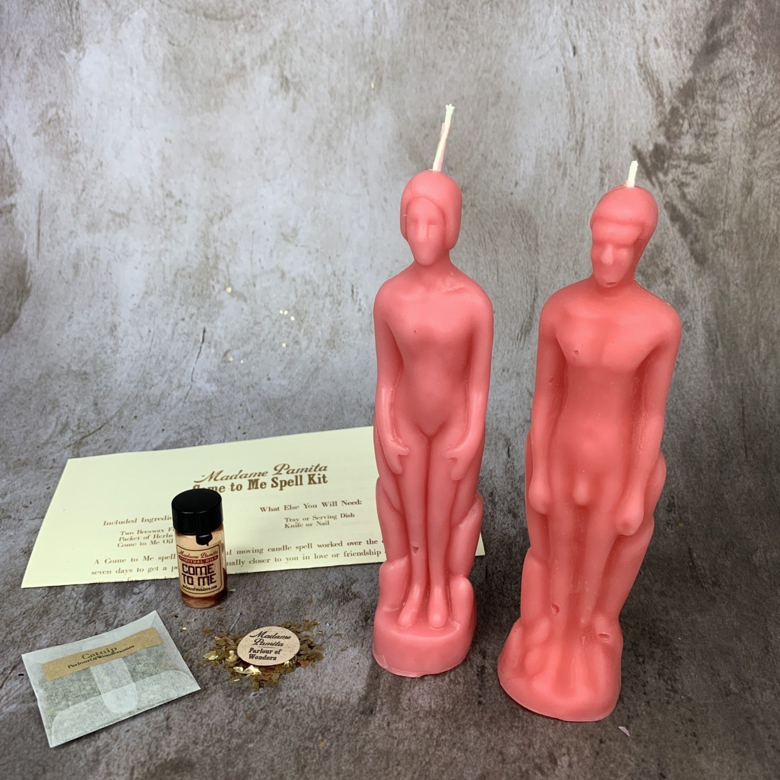 Come to Me Candle Spell Kit Human/Male - Attract Love & Passion | Candle Spell Kit | Wiccan Center