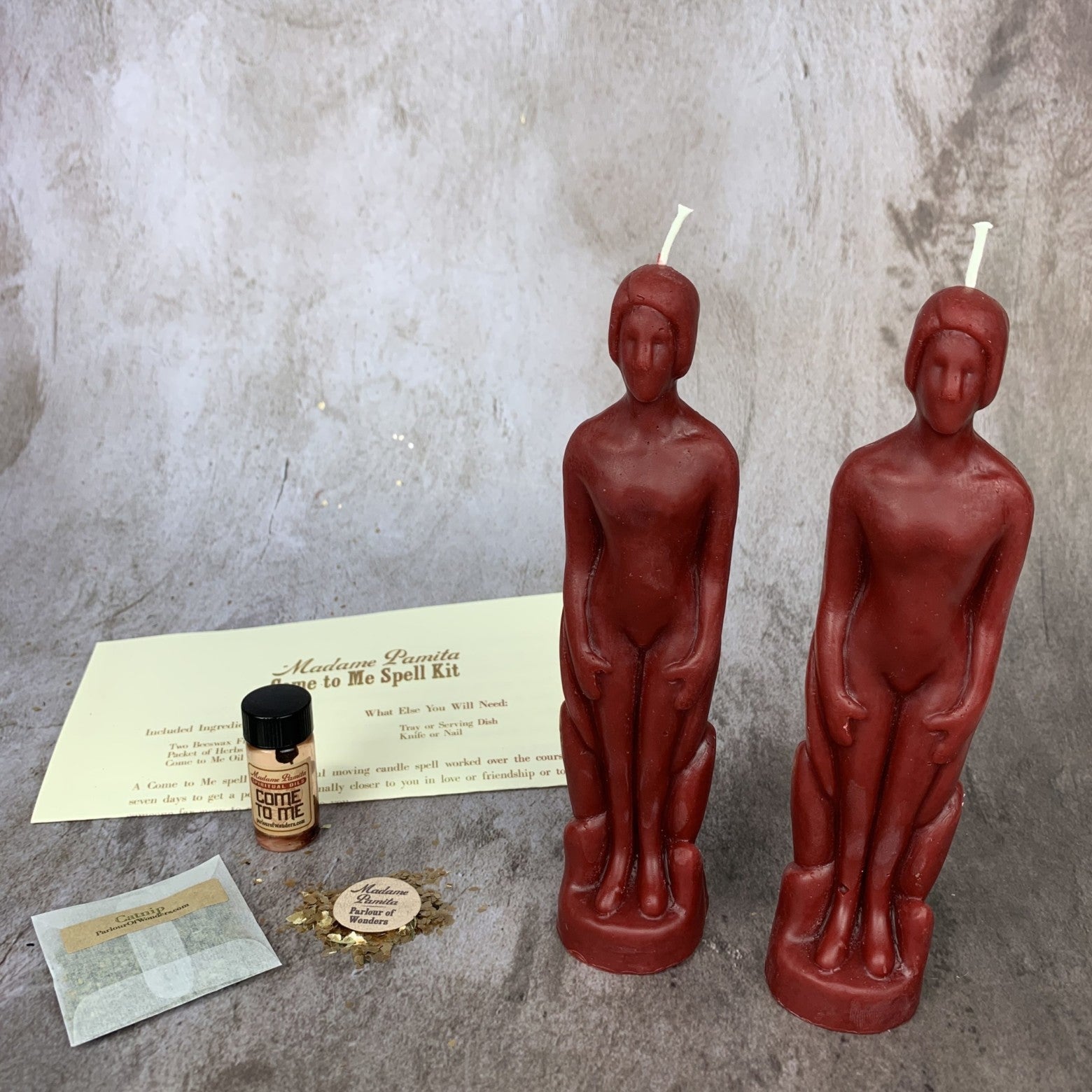 Come to Me Candle Spell Kit Human/Human - Attract Love & Passion | Candle Spell Kit | Wiccan Center