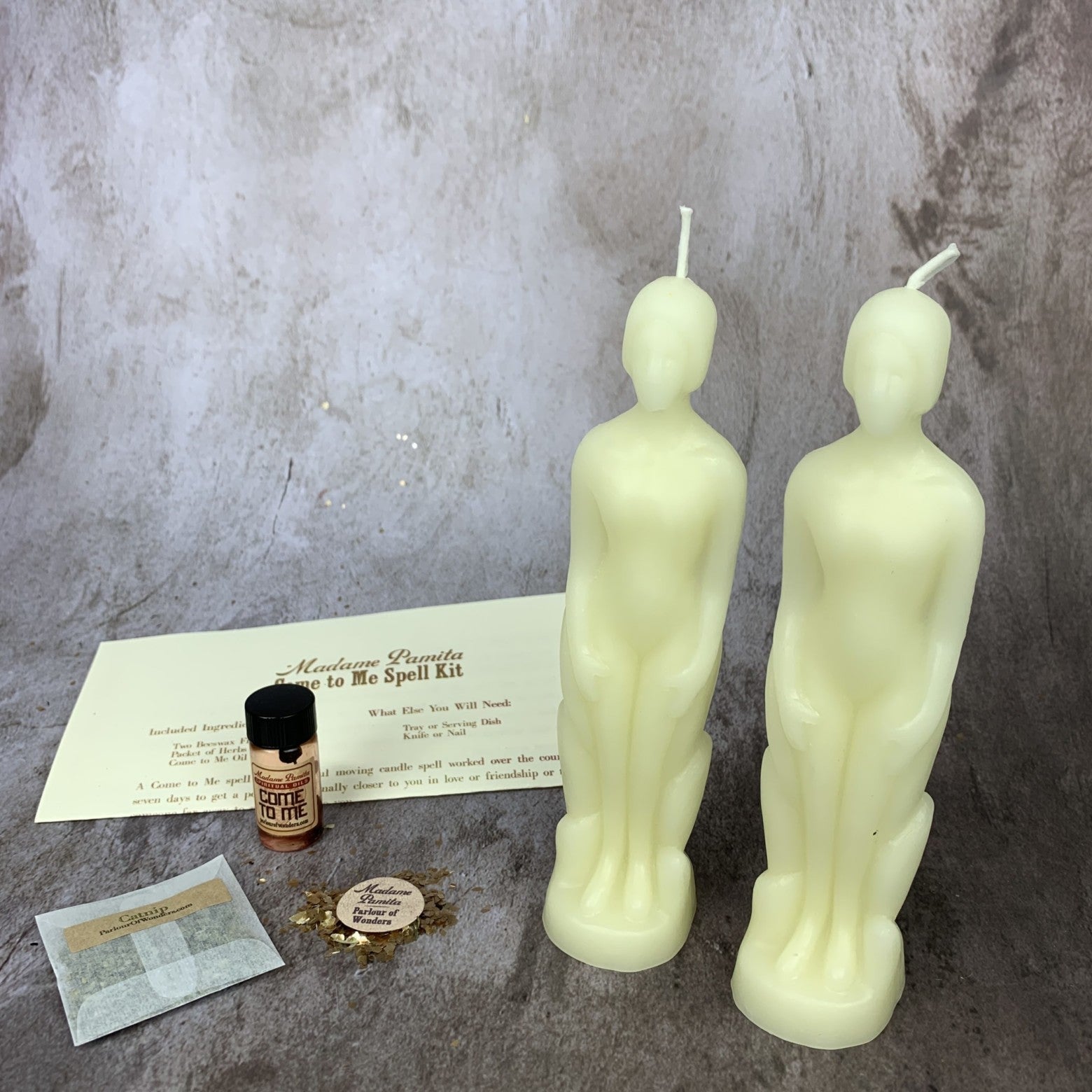 Come to Me Candle Spell Kit Human/Human - Attract Love & Passion | Candle Spell Kit | Wiccan Center