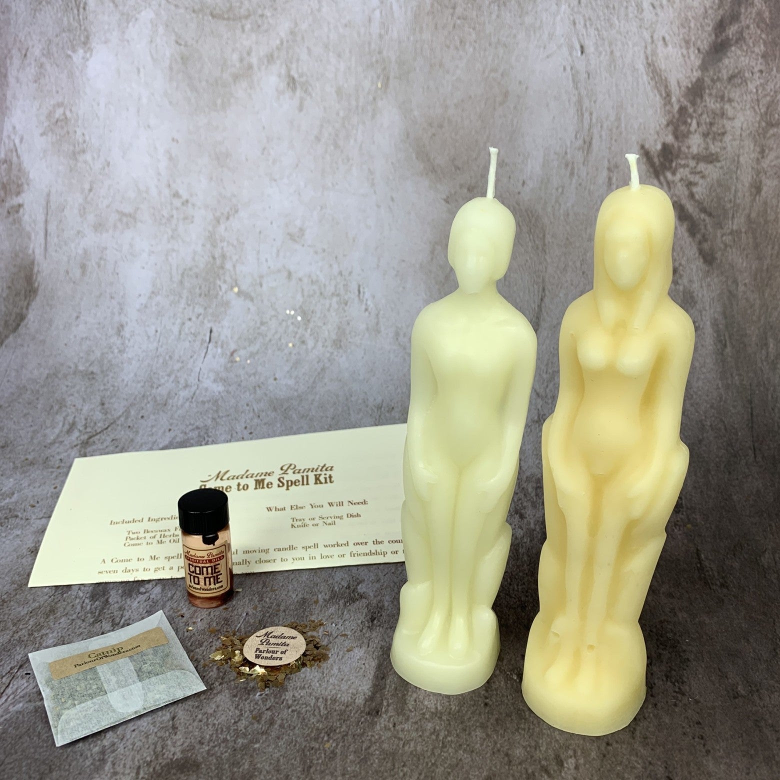 Come to Me Candle Spell Kit Human/Female - Attract Love & Passion | Candle Spell Kit | Wiccan Center
