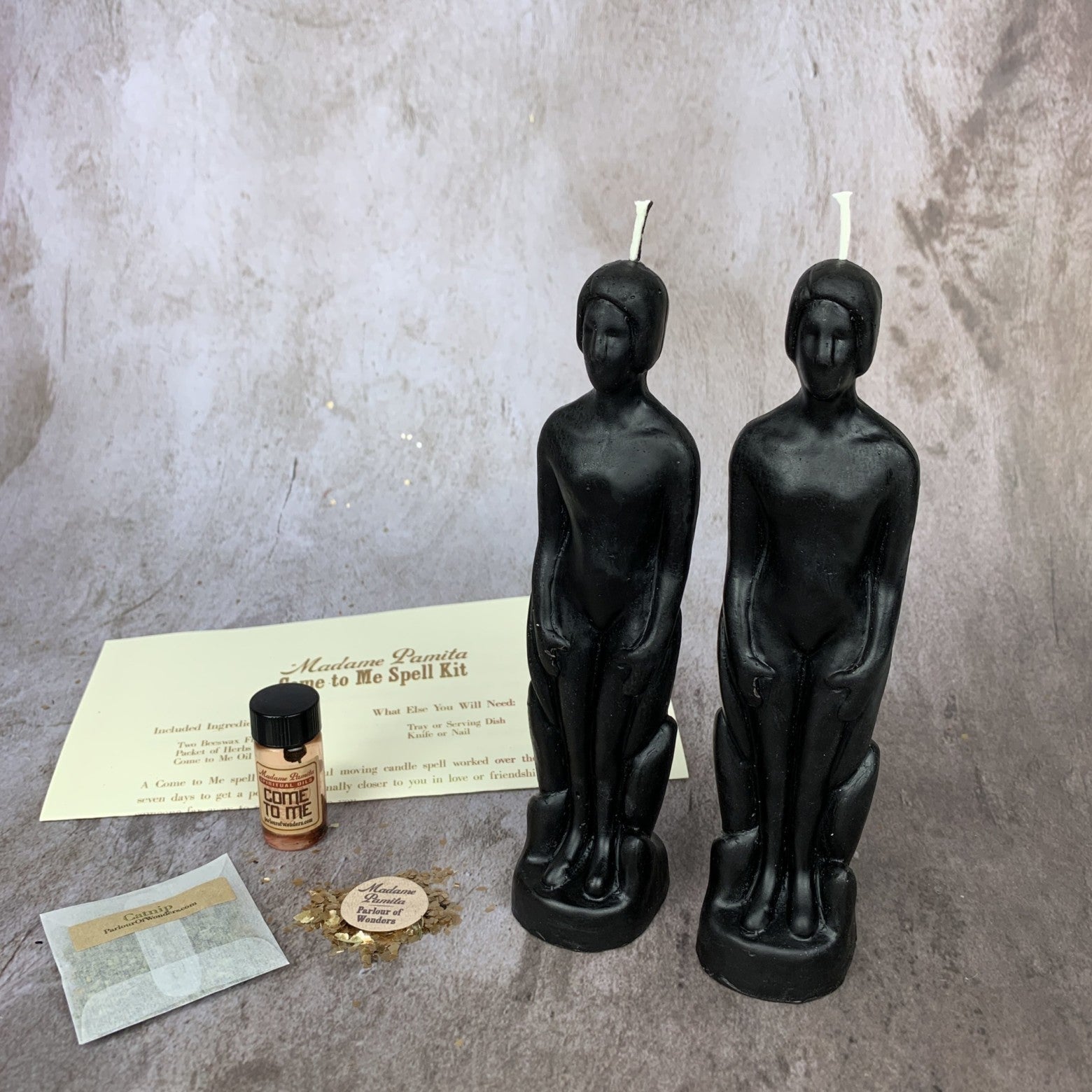 Come to Me Candle Spell Kit Human/Human - Attract Love & Passion | Candle Spell Kit | Wiccan Center