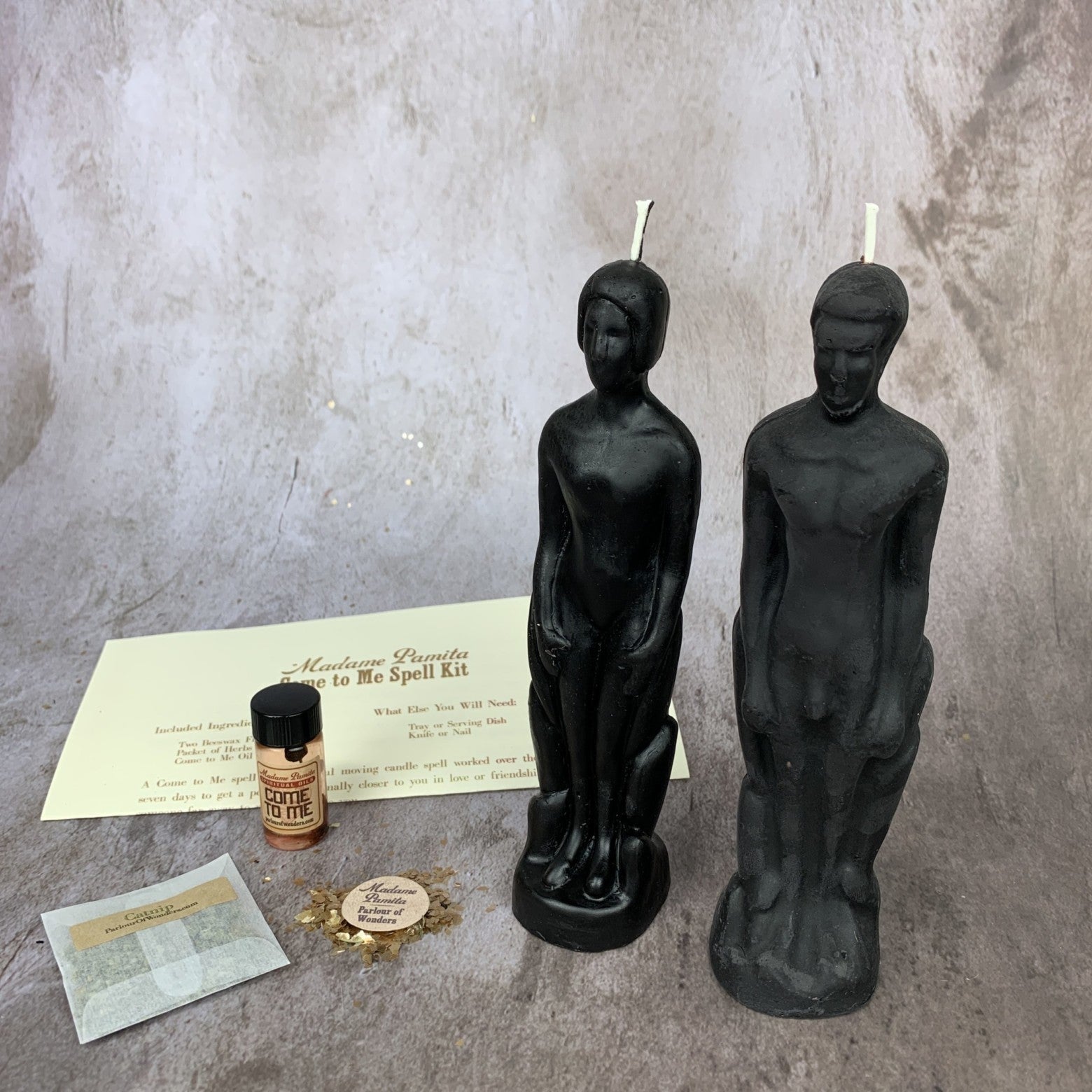 Come to Me Candle Spell Kit Human/Male - Attract Love & Passion | Candle Spell Kit | Wiccan Center