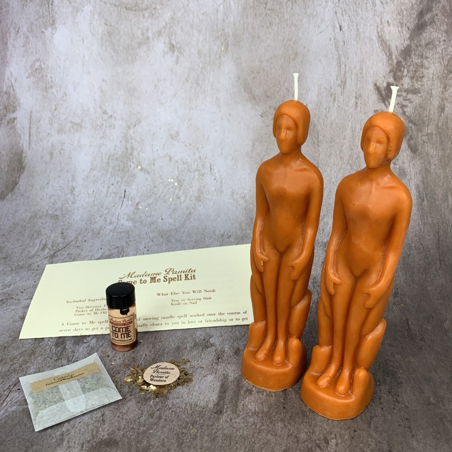 Come to Me Candle Spell Kit Human/Human - Attract Love & Passion | Candle Spell Kit | Wiccan Center