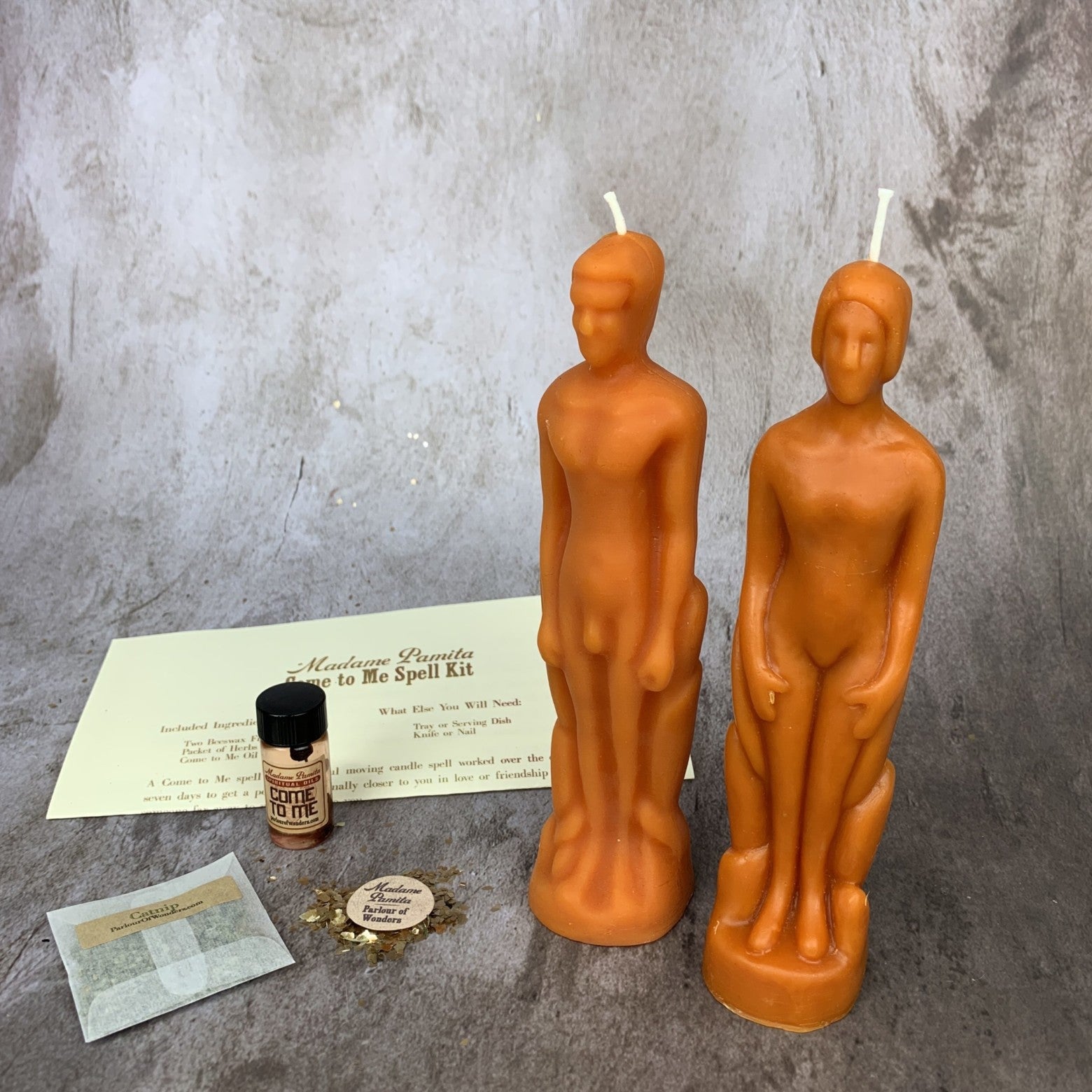 Come to Me Candle Spell Kit Human/Male - Attract Love & Passion | Candle Spell Kit | Wiccan Center