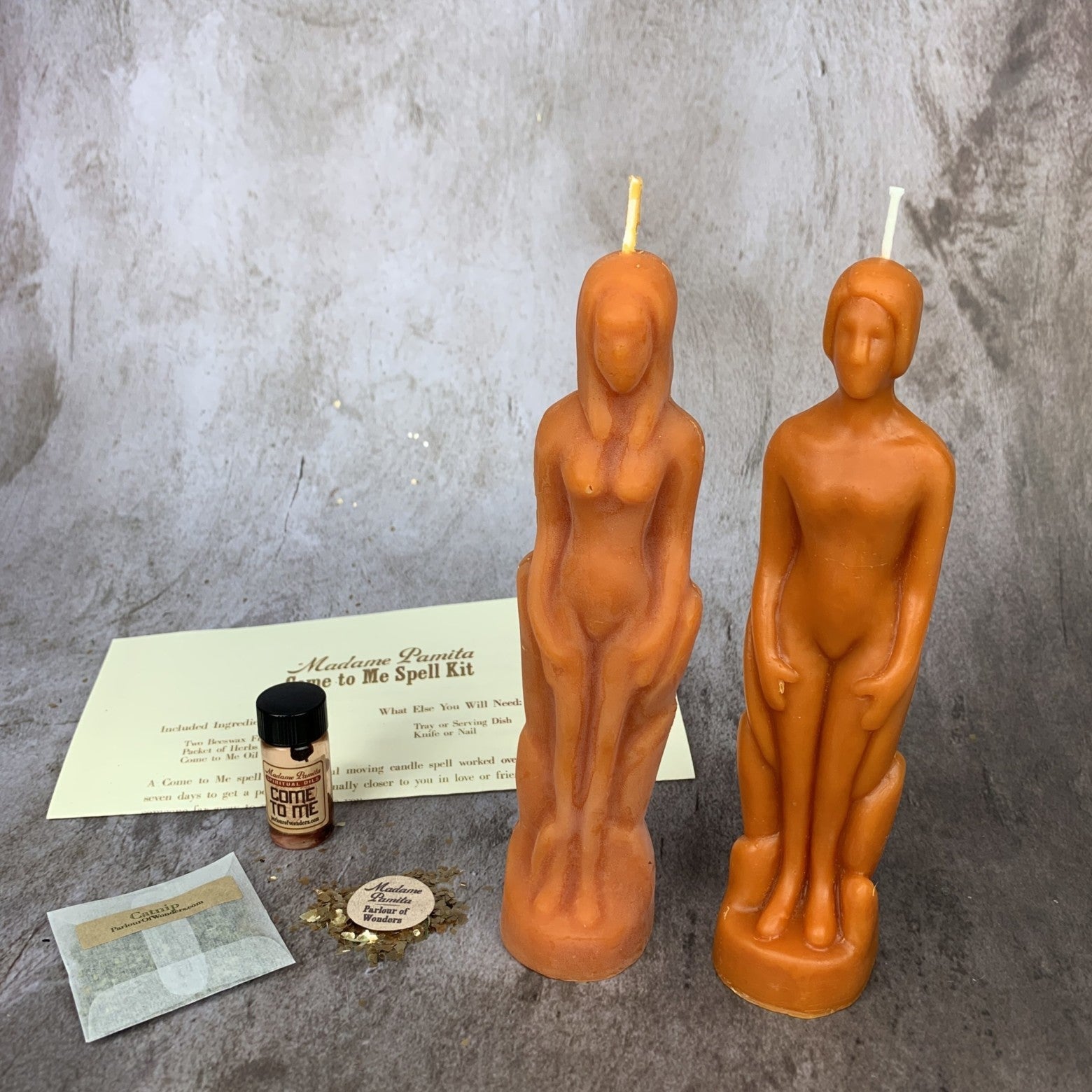 Come to Me Candle Spell Kit Human/Female - Attract Love & Passion | Candle Spell Kit | Wiccan Center
