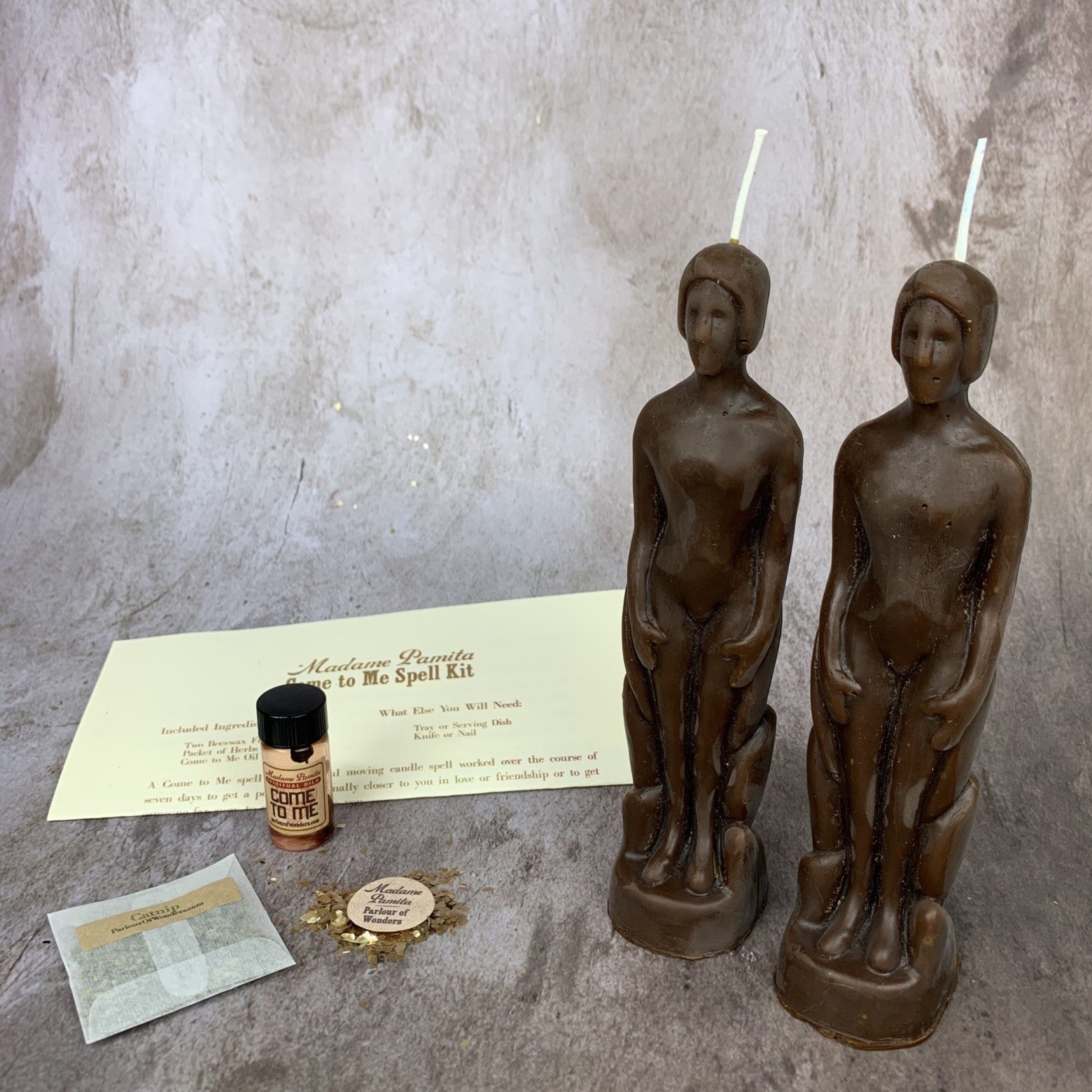 Come to Me Candle Spell Kit Human/Human - Attract Love & Passion | Candle Spell Kit | Wiccan Center