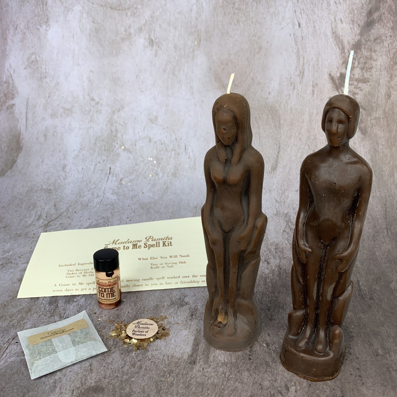 Come to Me Candle Spell Kit Human/Female - Attract Love & Passion | Candle Spell Kit | Wiccan Center