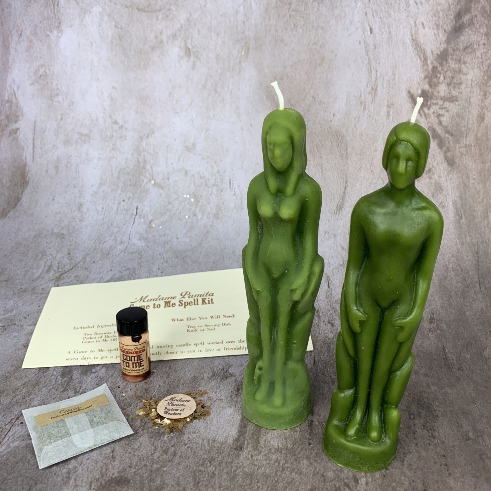 Come to Me Candle Spell Kit Human/Female - Attract Love & Passion | Candle Spell Kit | Wiccan Center