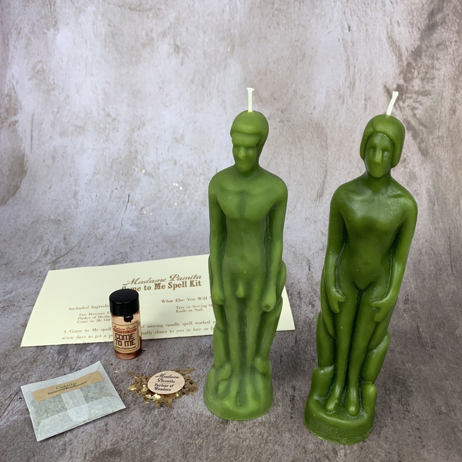 Come to Me Candle Spell Kit Human/Male - Attract Love & Passion | Candle Spell Kit | Wiccan Center