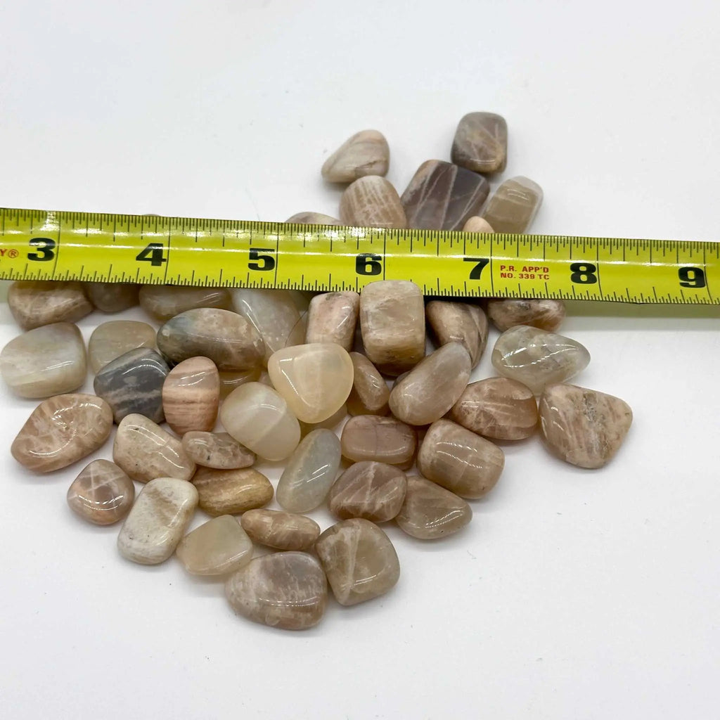Multi-Color Moonstone Tumbled Stone - The Traveler's Stone | Tumbled Stones | Wiccan Center