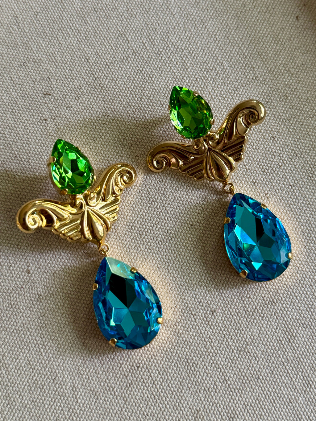 Juliette Aqua Earrings | Earrings | Wiccan Center