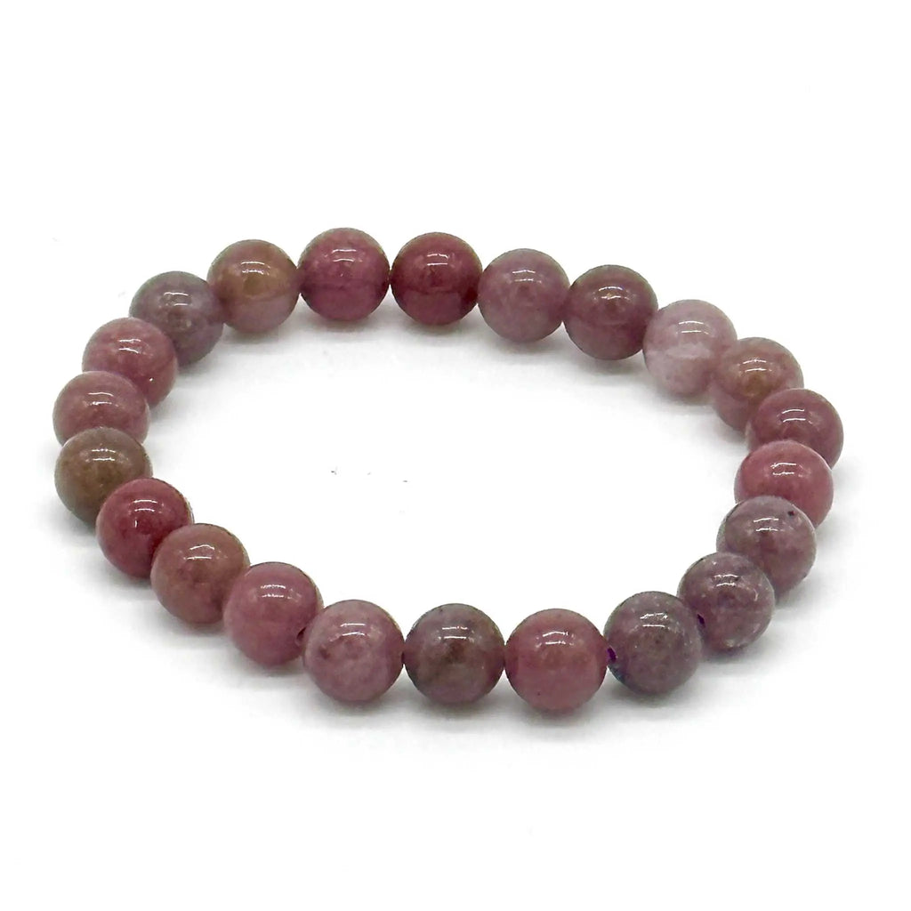 Purple Aventurine Round Bead Bracelet - Serenity Stone | Bracelets | Wiccan Center