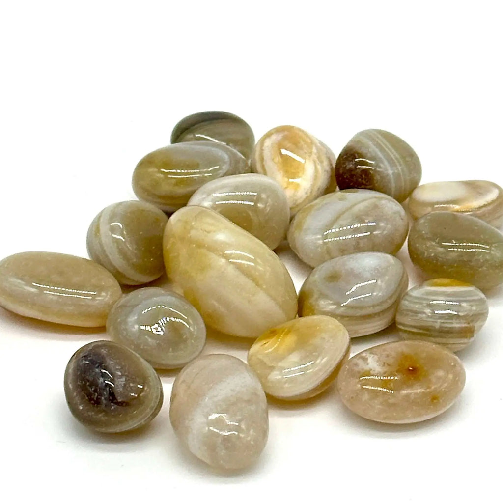Banded Agate Tumbled Stone | Tumbled Stones | Wiccan Center
