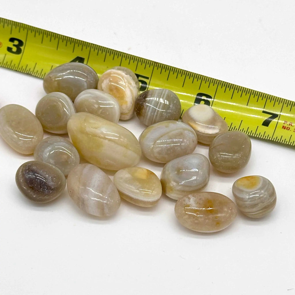 Banded Agate Tumbled Stone | Tumbled Stones | Wiccan Center