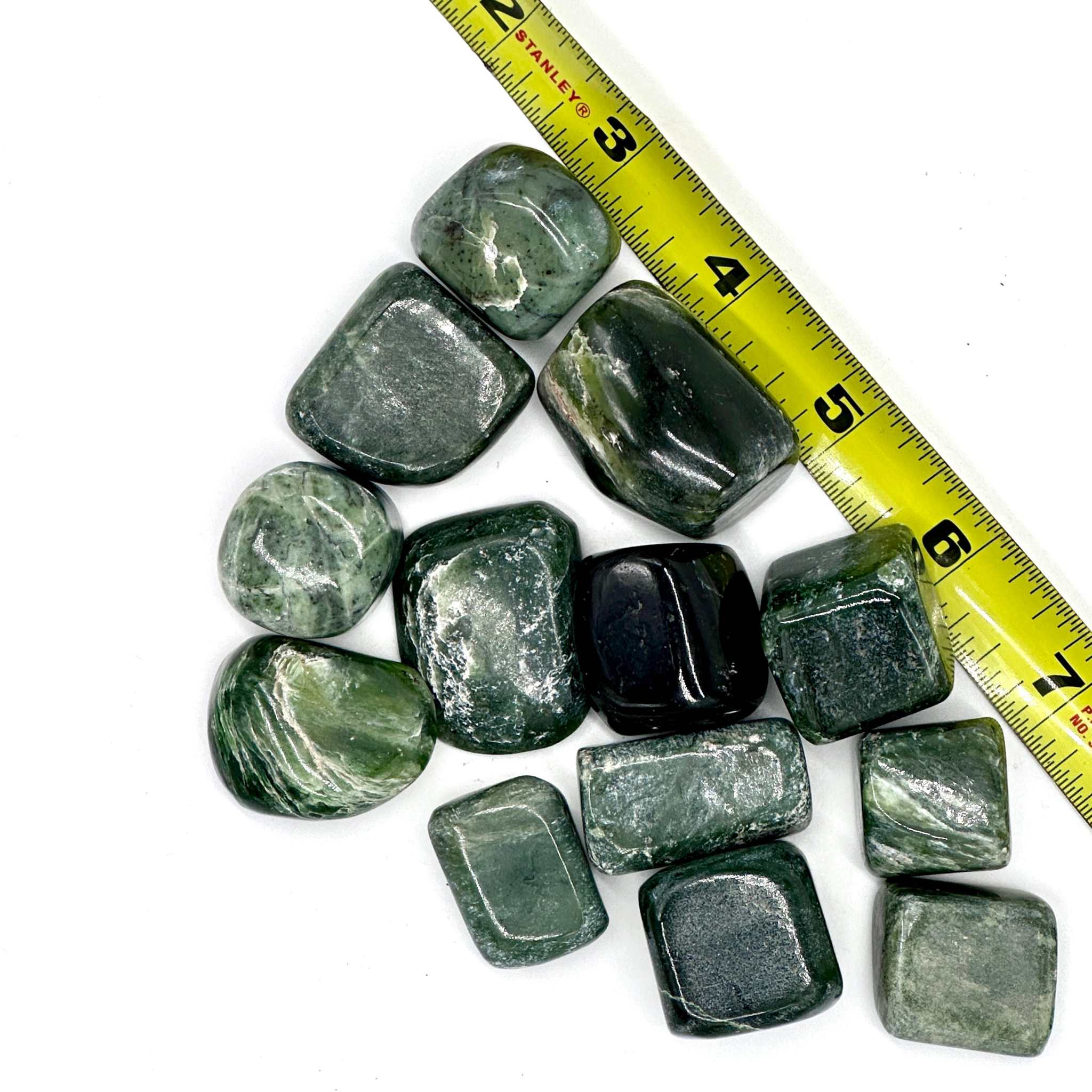 Bowenite Tumbled Stone The Stone of the Warrior | Tumbled Stones | Wiccan Center