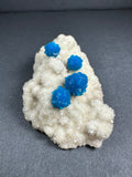 Cavansite with Stilbite on Matrix from Pune, Maharashtra, India | Minerals | Wiccan Center