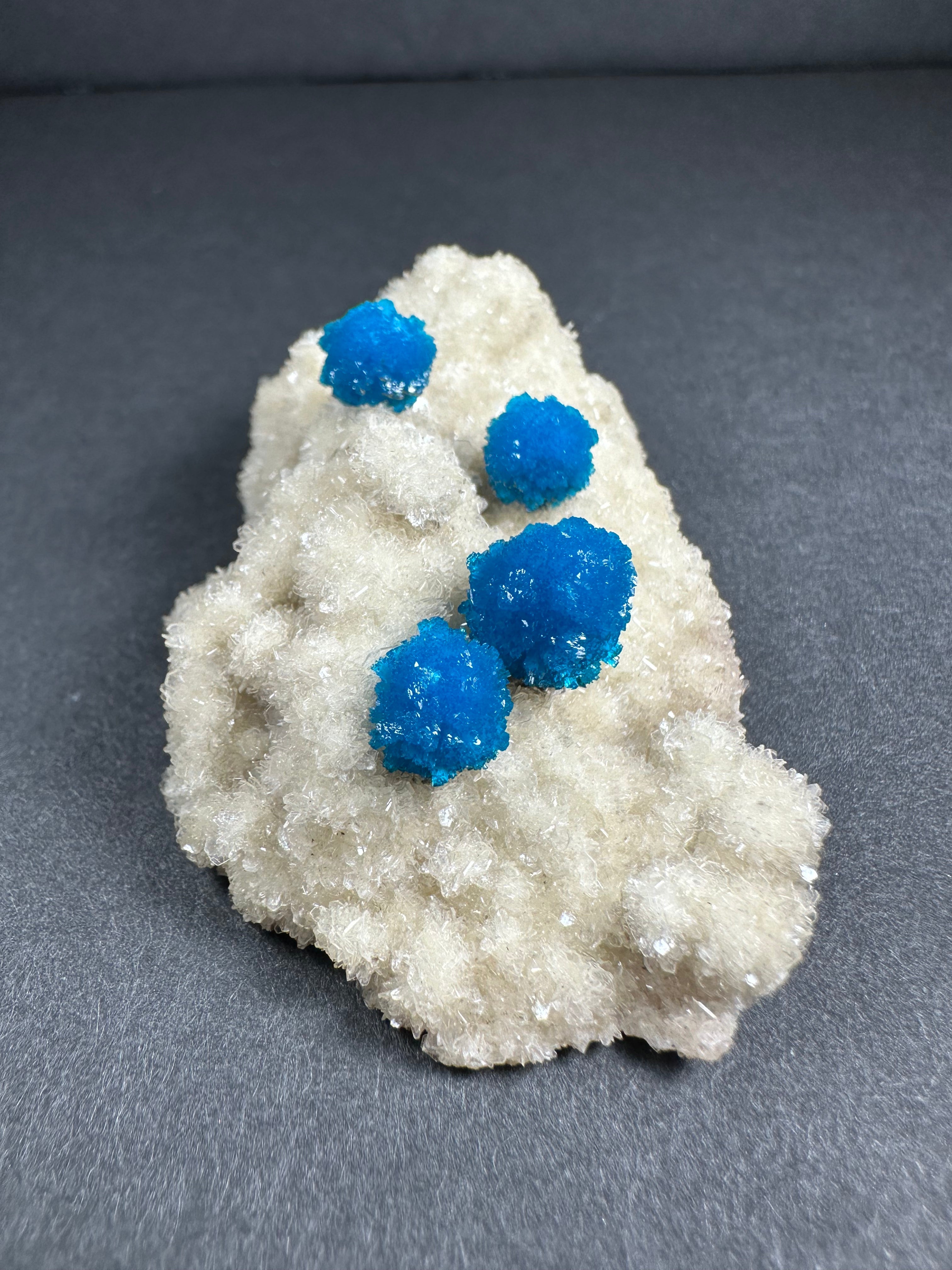 Cavansite with Stilbite on Matrix from Pune, Maharashtra, India | Minerals | Wiccan Center