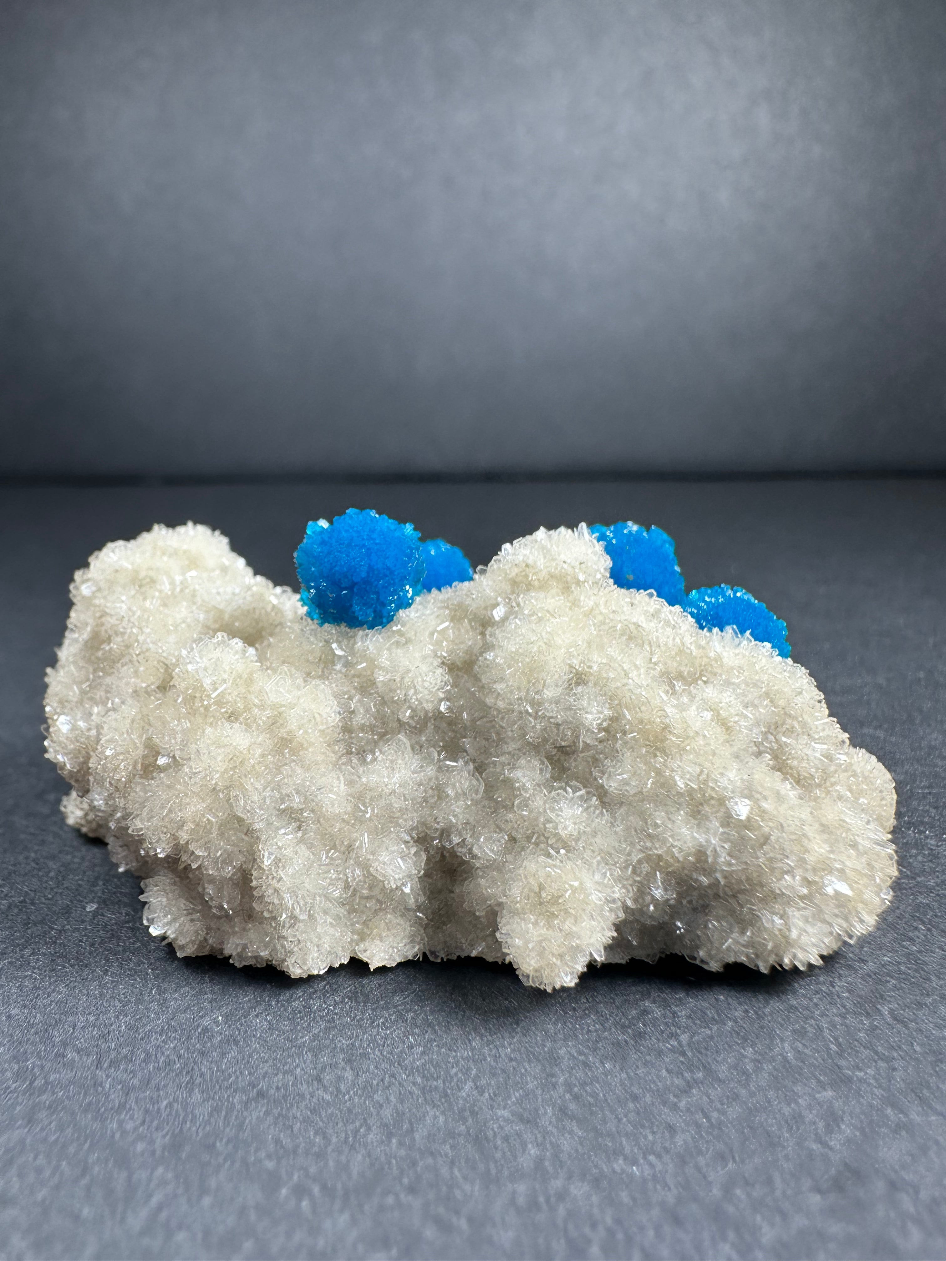 Cavansite with Stilbite on Matrix from Pune, Maharashtra, India | Minerals | Wiccan Center