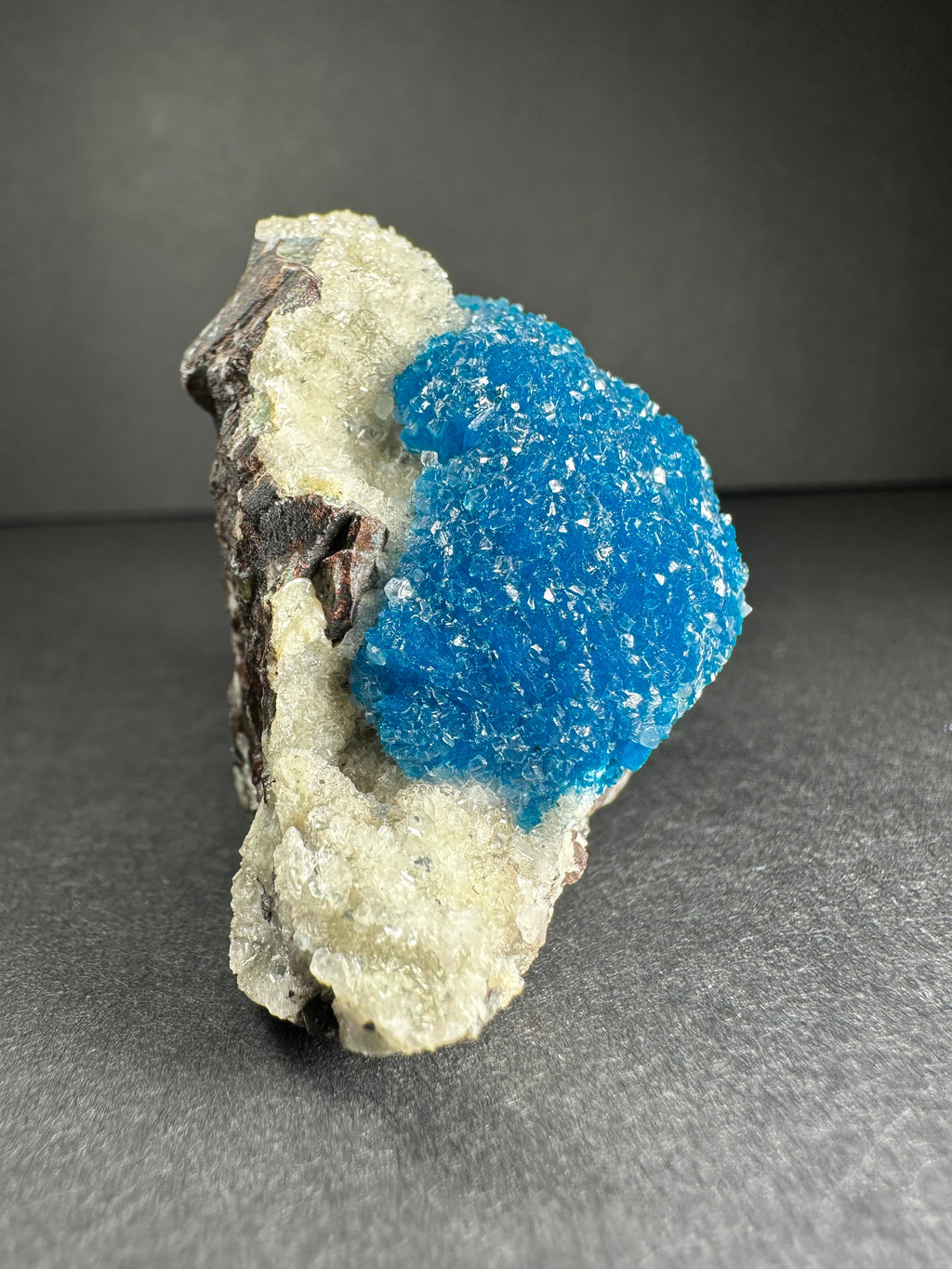 Cavansite with Stilbite on Matrix from Pune, Maharashtra, India | Minerals | Wiccan Center