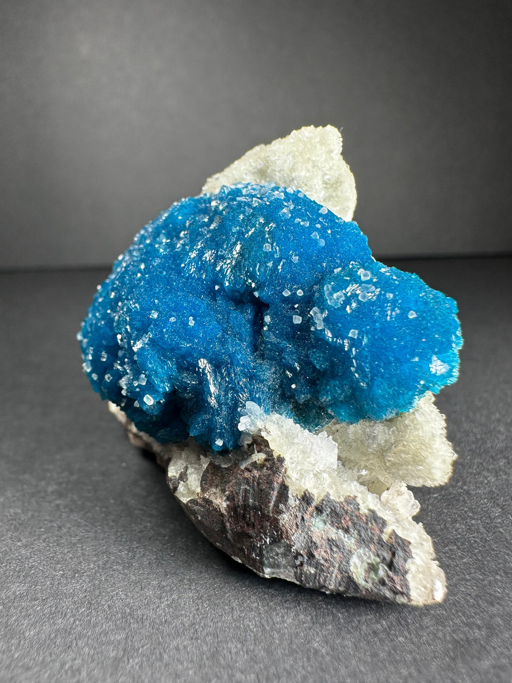 Cavansite with Stilbite on Matrix from Pune, Maharashtra, India | Minerals | Wiccan Center
