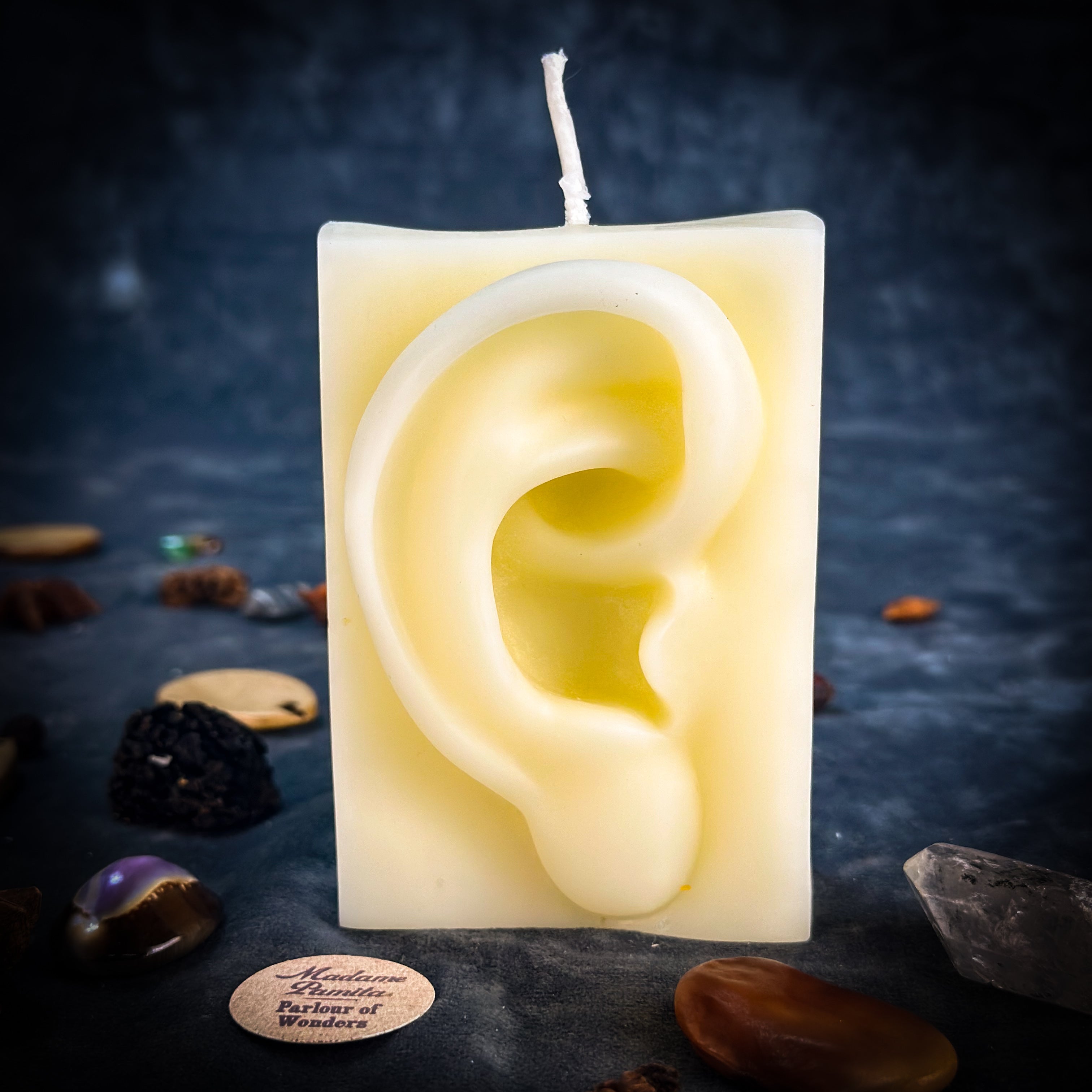 Ex Voto Ear Candle Spell Kit - Listening & Clairaudience Magic | Candle Spell Kit | Wiccan Center