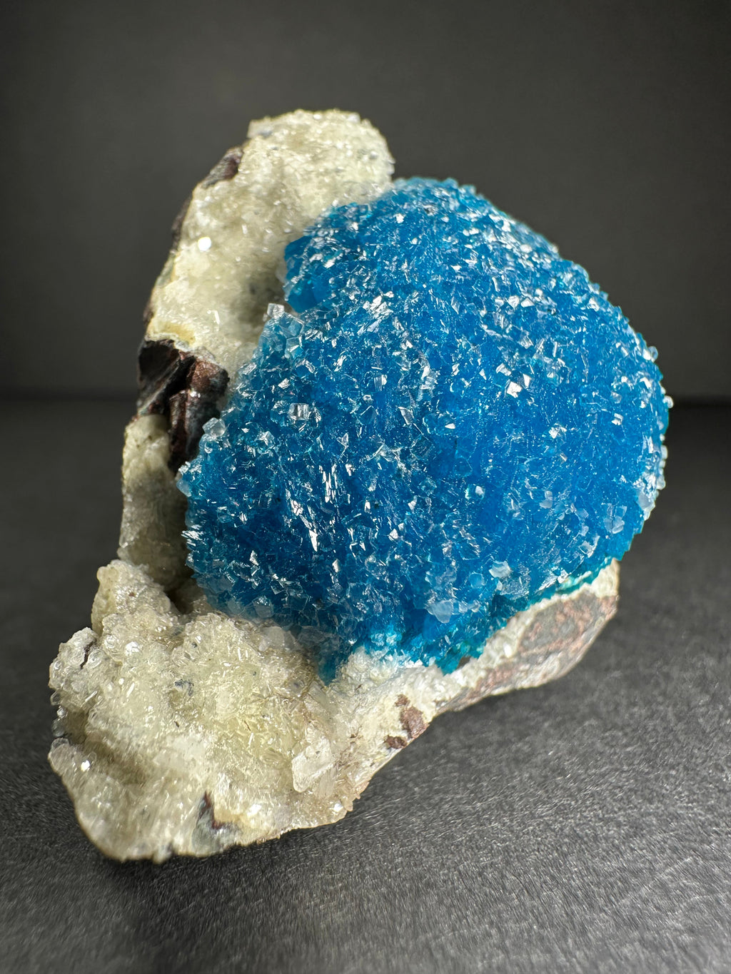 Cavansite with Stilbite on Matrix from Pune, Maharashtra, India | Minerals | Wiccan Center