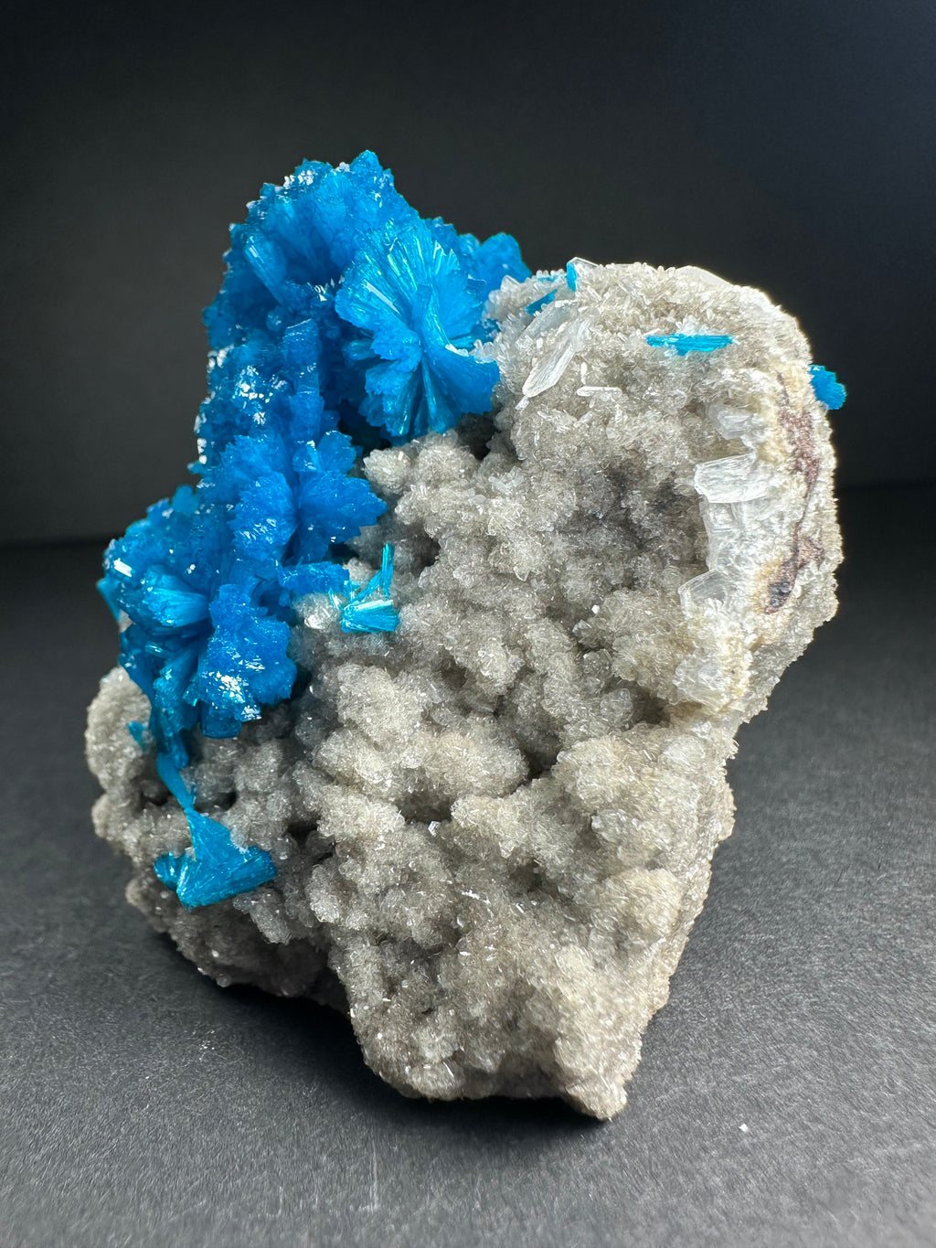 Cavansite with Stilbite on Matrix from Pune, Maharashtra, India | Minerals | Wiccan Center
