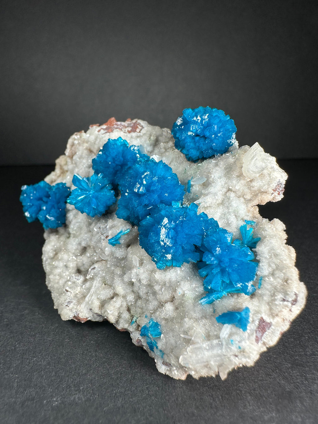 Cavansite with Stilbite on Matrix from Pune, Maharashtra, India | Minerals | Wiccan Center