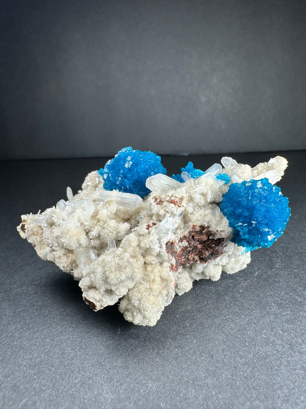 Cavansite with Stilbite on Matrix from Pune, Maharashtra, India | Minerals | Wiccan Center