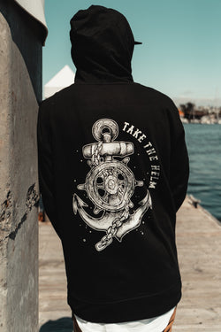 Take The Helm BLACK Hoodie | | Wiccan Center