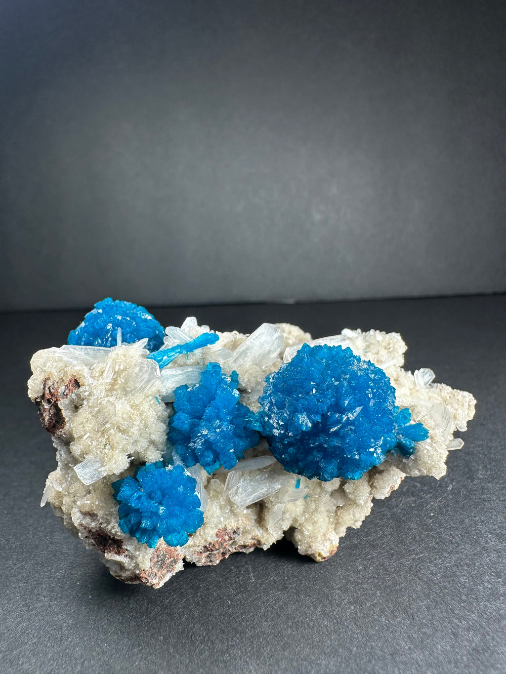 Cavansite with Stilbite on Matrix from Pune, Maharashtra, India | Minerals | Wiccan Center
