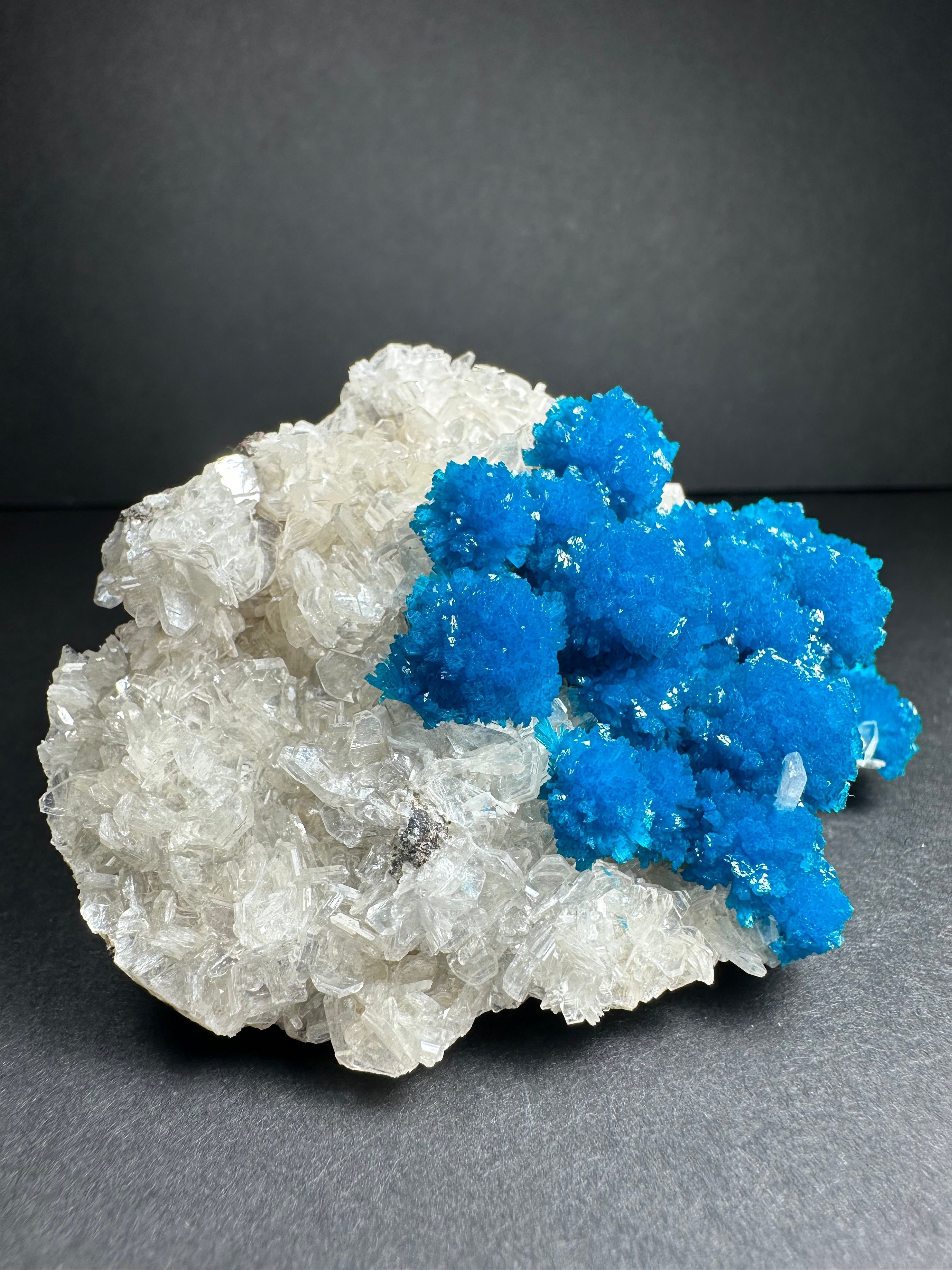 Cavansite with Stilbite on Matrix from Pune, Maharashtra, India | Minerals | Wiccan Center