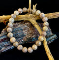 Fossil Coral Bracelet – Natural Grounding Stone for Stability & Calm | | Wiccan Center