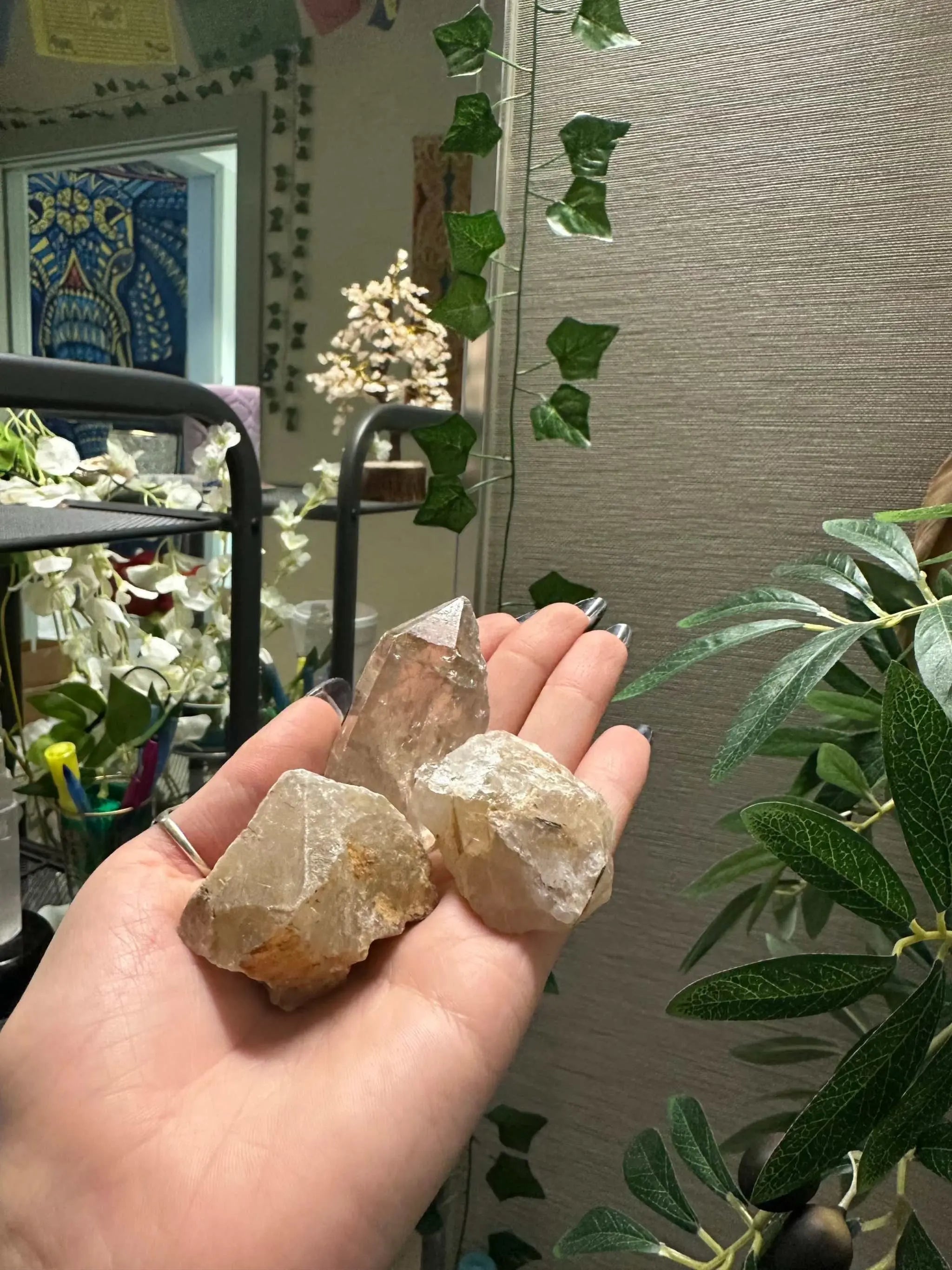 Rutilated Quartz Rough Pocket Stone | Rutilated Quartz | Wiccan Center