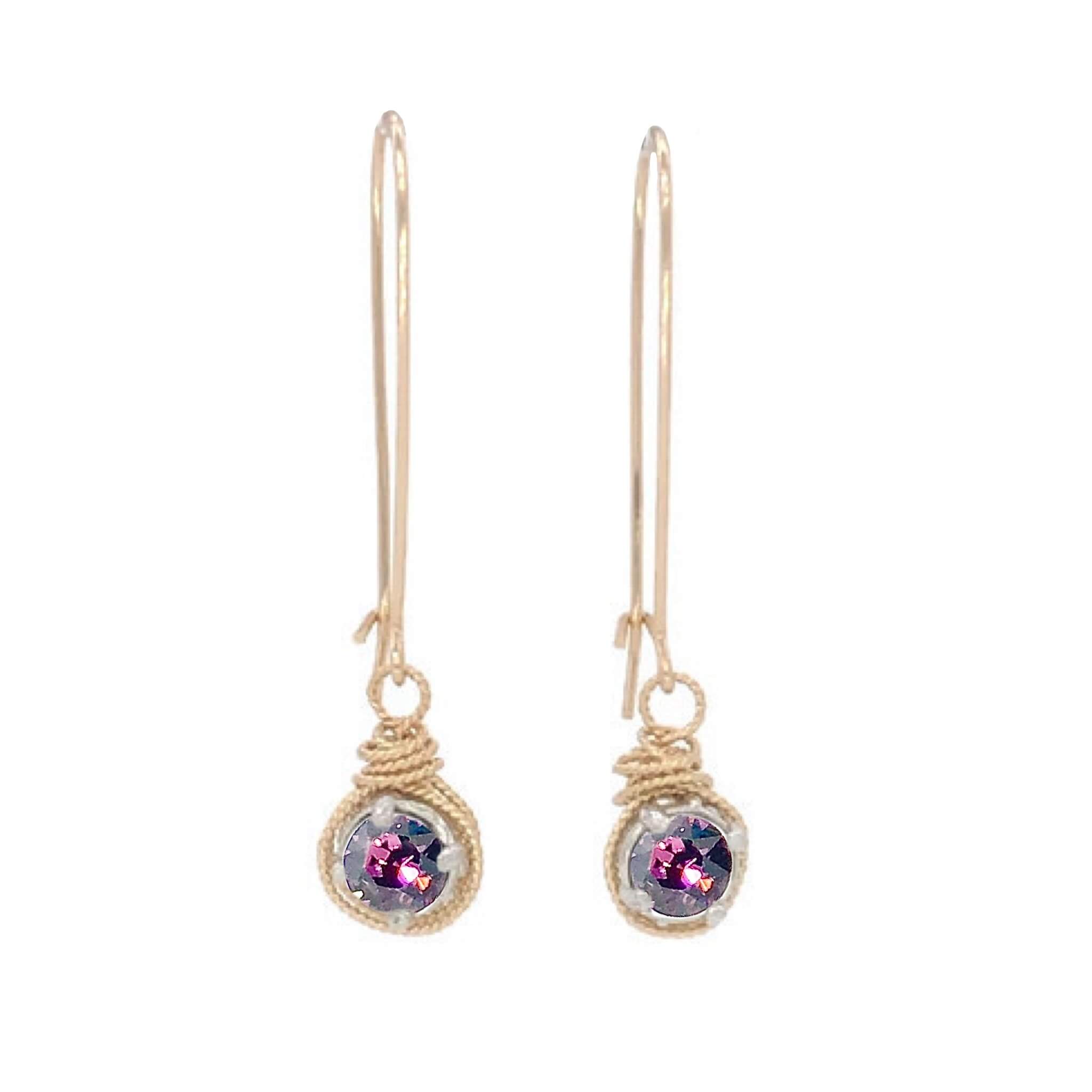 Birthstone Color Earrings | Earrings | Wiccan Center
