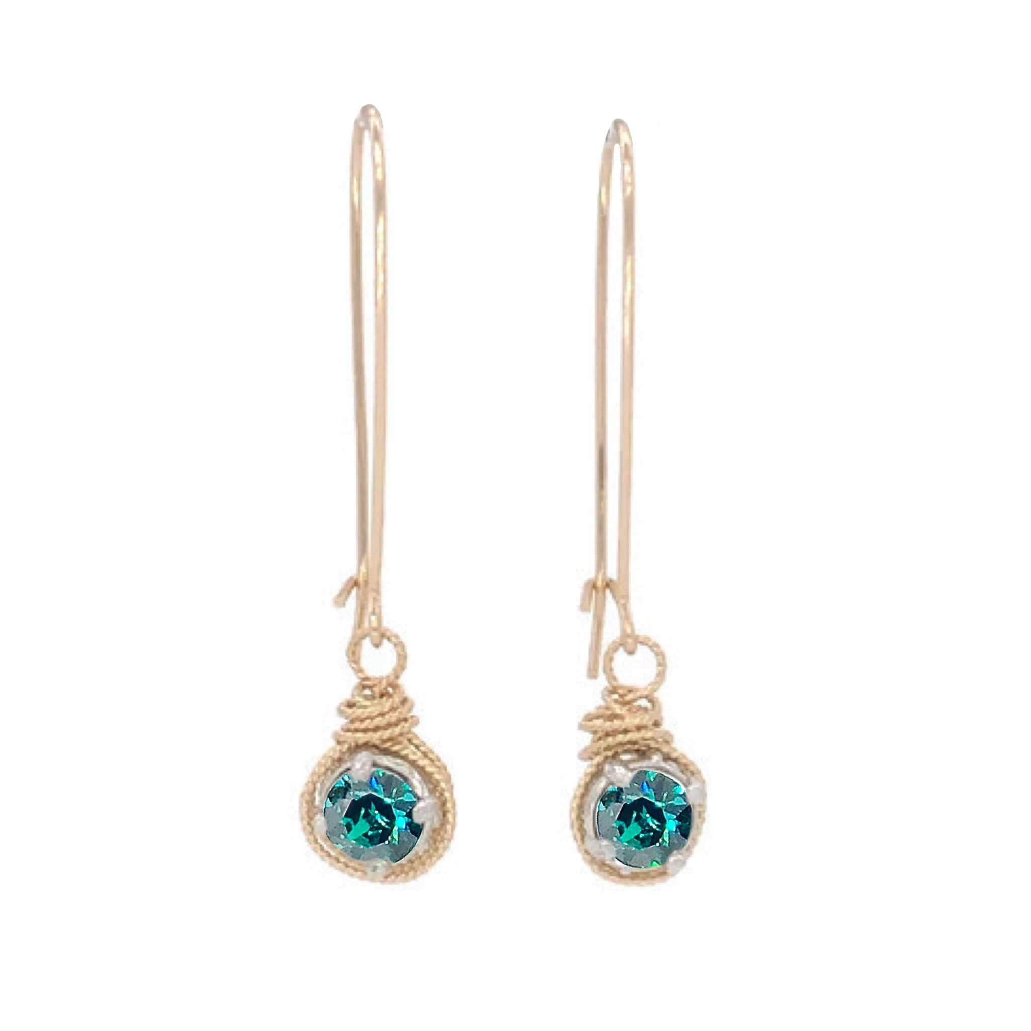 Birthstone Color Earrings | Earrings | Wiccan Center