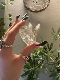 Clear Quartz Large Tumbled Stone | Tumbled Stones | Wiccan Center