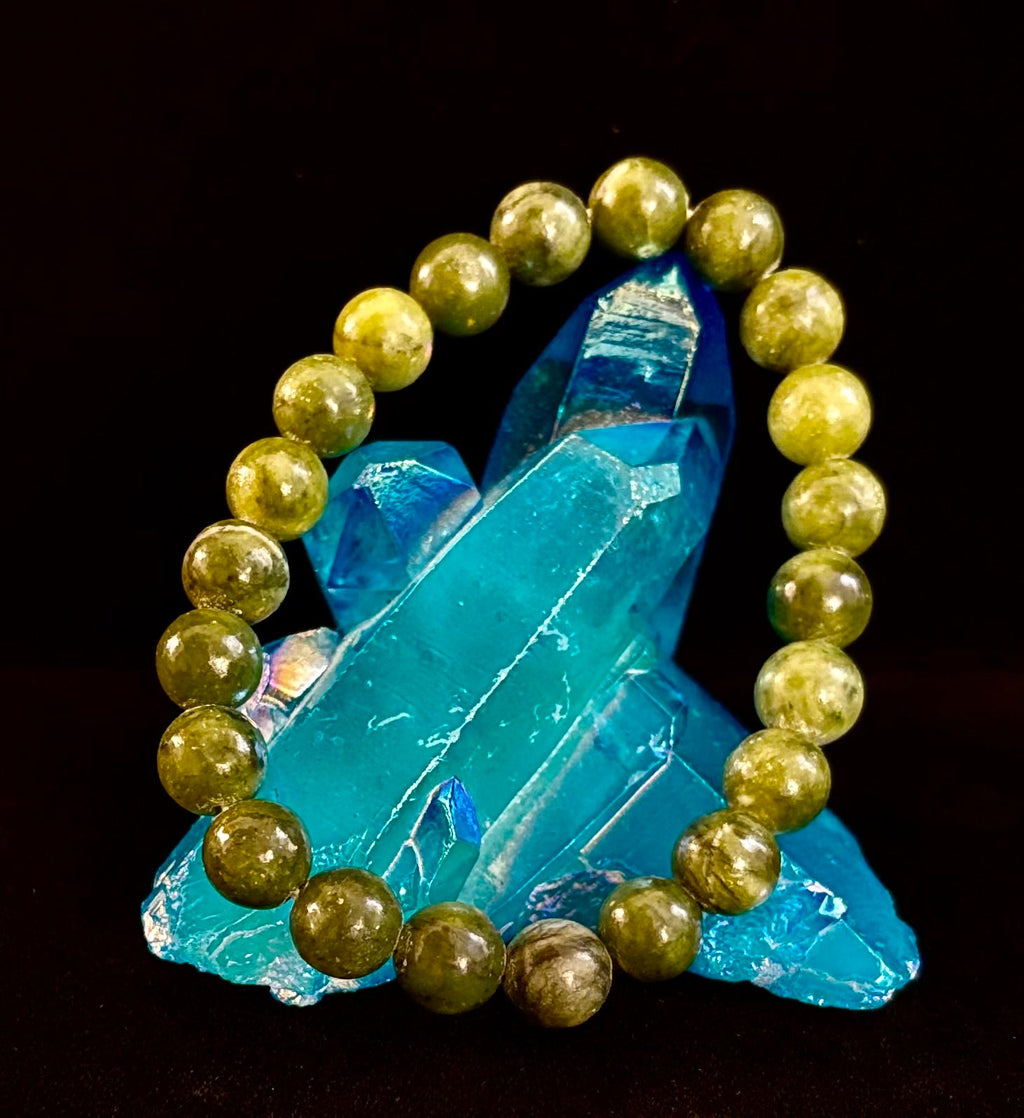Reiki-Infused Nephrite Jade Bracelet – Abundance, Protection & Harmony | | Wiccan Center