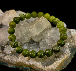 Reiki-Infused Nephrite Jade Bracelet – Abundance, Protection & Harmony | | Wiccan Center
