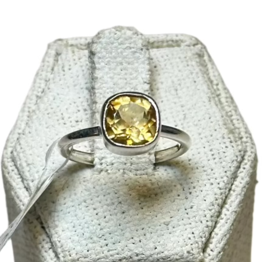 Citrine Ring Size-6 (02.6024) | Rings | Wiccan Center