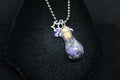 Amethyst Star Keychain Charm Zipper Pull Crystal Witch Witchy Jewelry Witchcraft Metaphysical