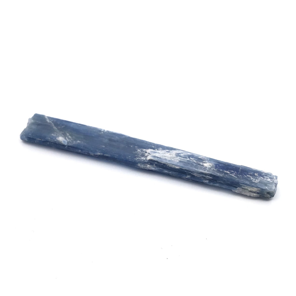 Blue Kyanite Crystal Flat Blade Specimen with Mica Inclusions ~4" Narrow | Crystals & Minerals > Specimens | Wiccan Center