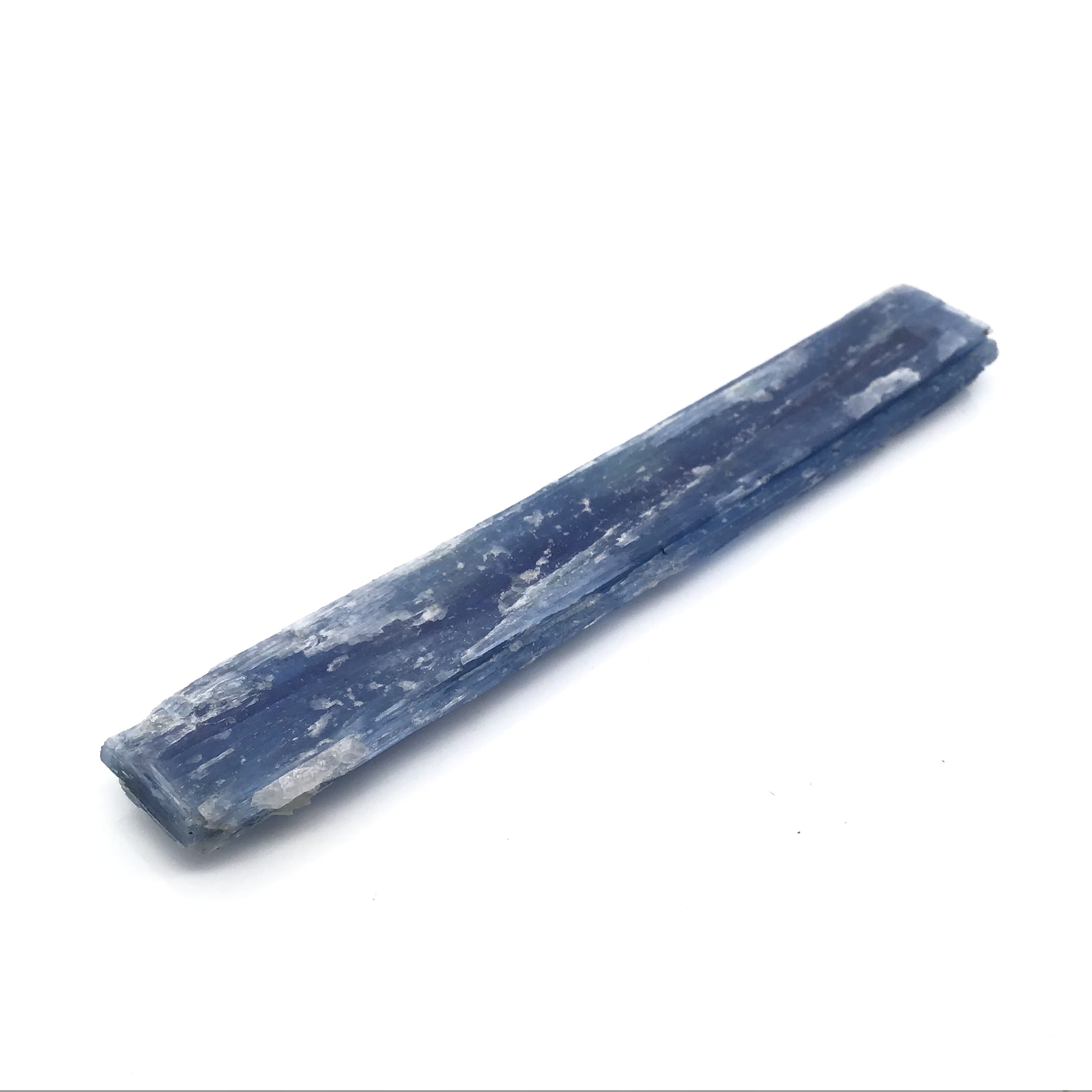 Blue Kyanite Crystal Flat Blade Specimen with Mica Inclusions ~4" Narrow | Crystals & Minerals > Specimens | Wiccan Center