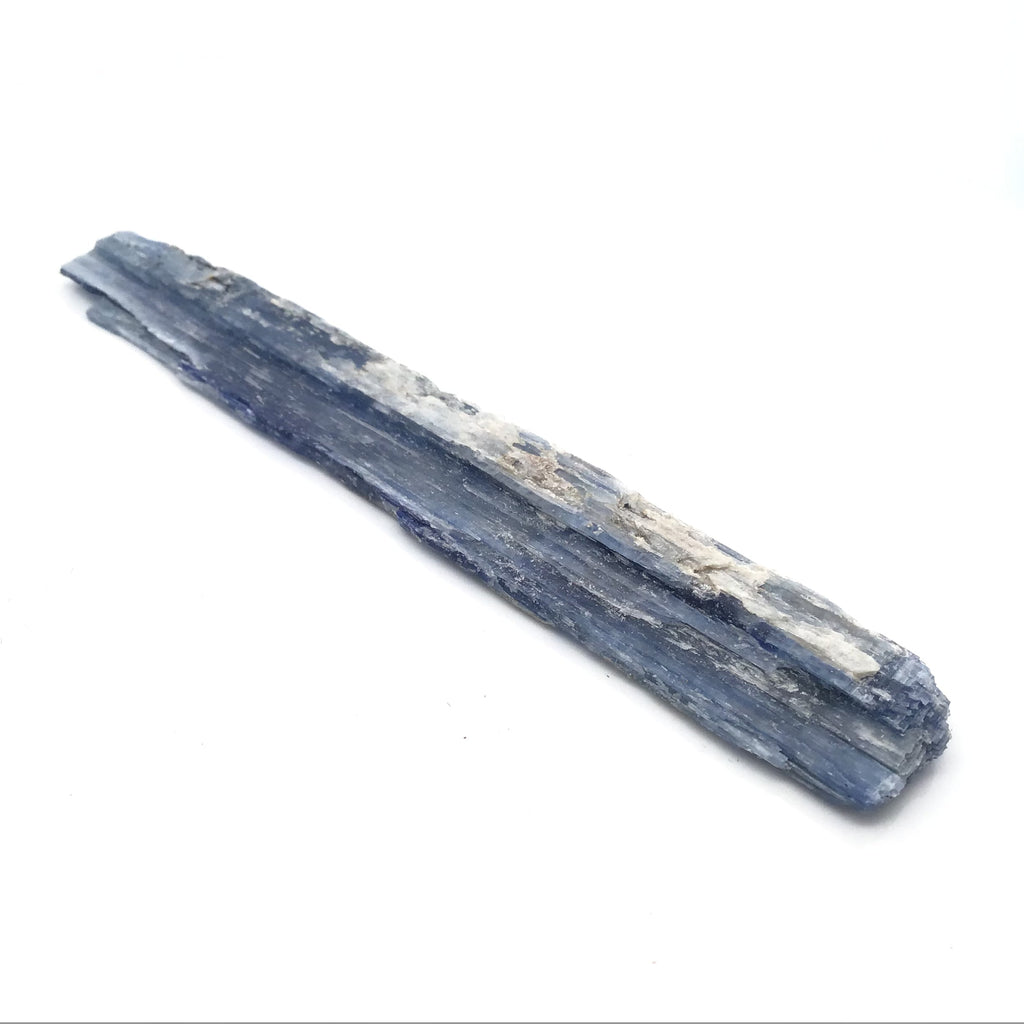 Blue Kyanite Crystal Flat Blade Specimen with Mica Inclusions ~4" Narrow | Crystals & Minerals > Specimens | Wiccan Center