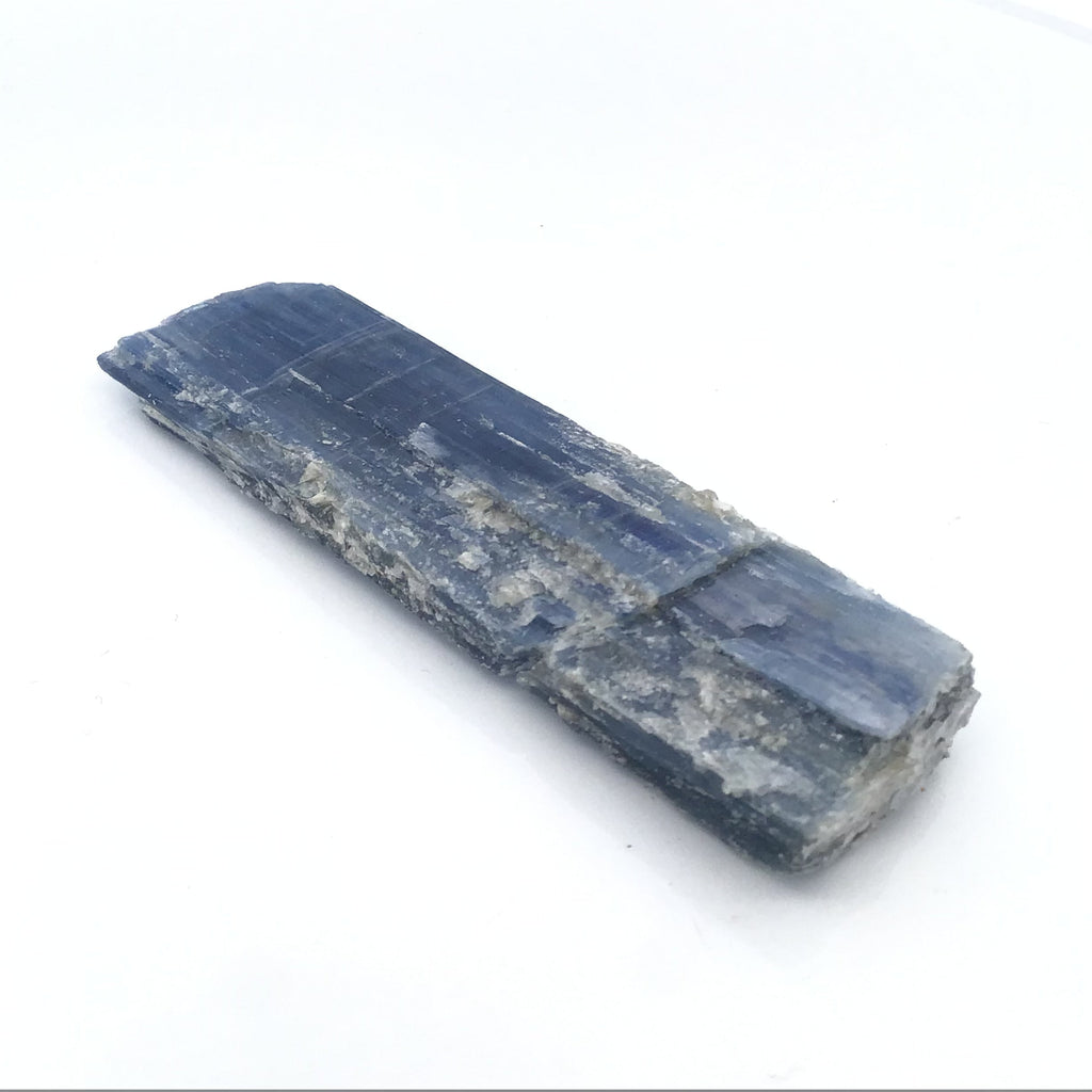 Blue Kyanite Crystal Flat Blade Specimen with Mica Inclusions ~3" Wide | Crystals & Minerals > Specimens | Wiccan Center
