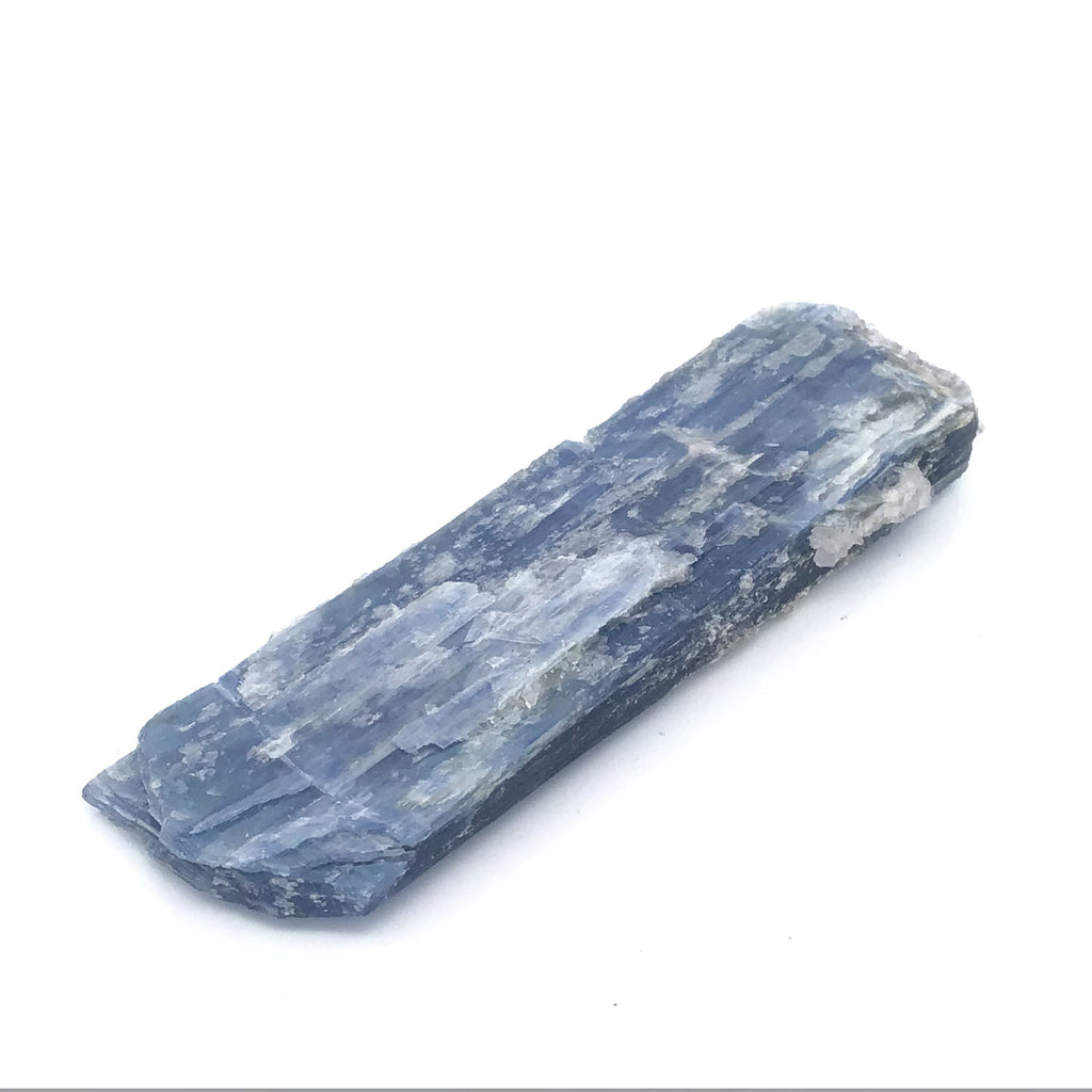 Blue Kyanite Crystal Flat Blade Specimen with Mica Inclusions ~3" Wide | Crystals & Minerals > Specimens | Wiccan Center