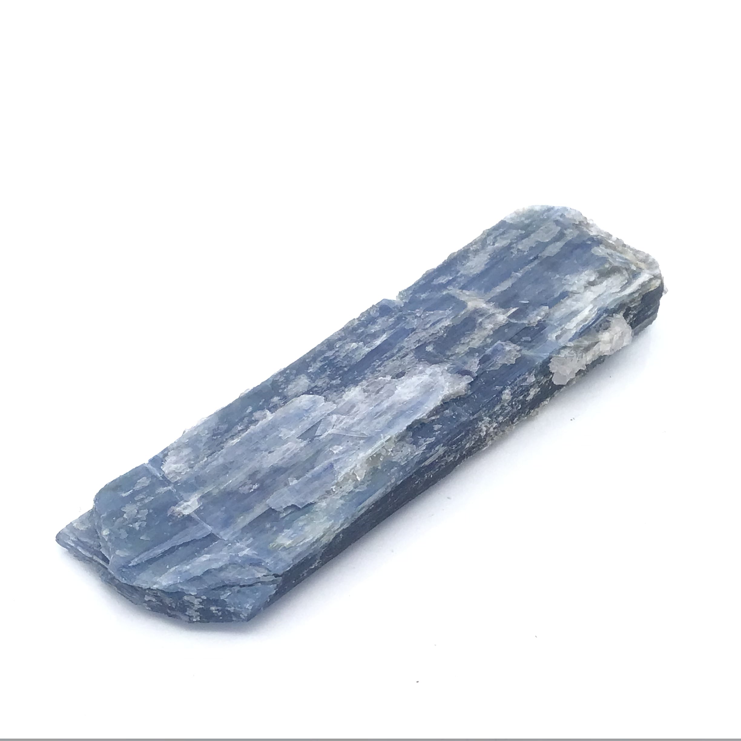 Blue Kyanite Crystal Flat Blade Specimen with Mica Inclusions ~3" Wide | Crystals & Minerals > Specimens | Wiccan Center